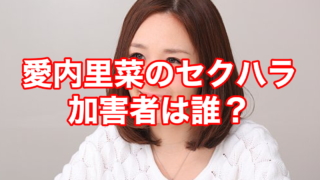 【顔画像】愛内里菜のセクハラプロデューサーは長戸大幸?今訴えた3つの理由!
